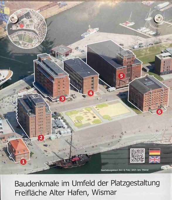 Meerblick, Balkon Und Private Sauna Im Historischen Getreidespeicher Wißmar Exteriér fotografie