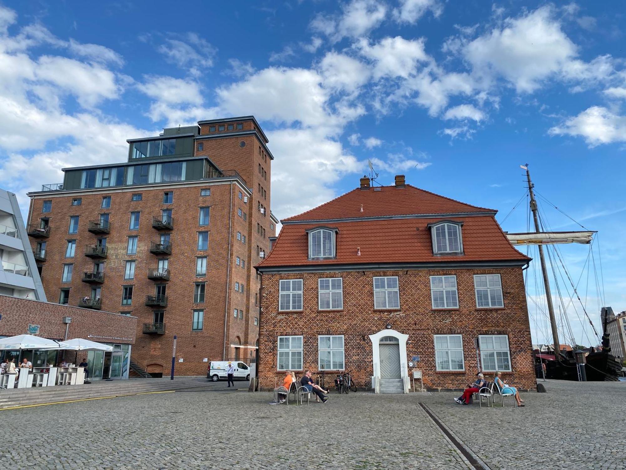 Meerblick, Balkon Und Private Sauna Im Historischen Getreidespeicher Wißmar Exteriér fotografie